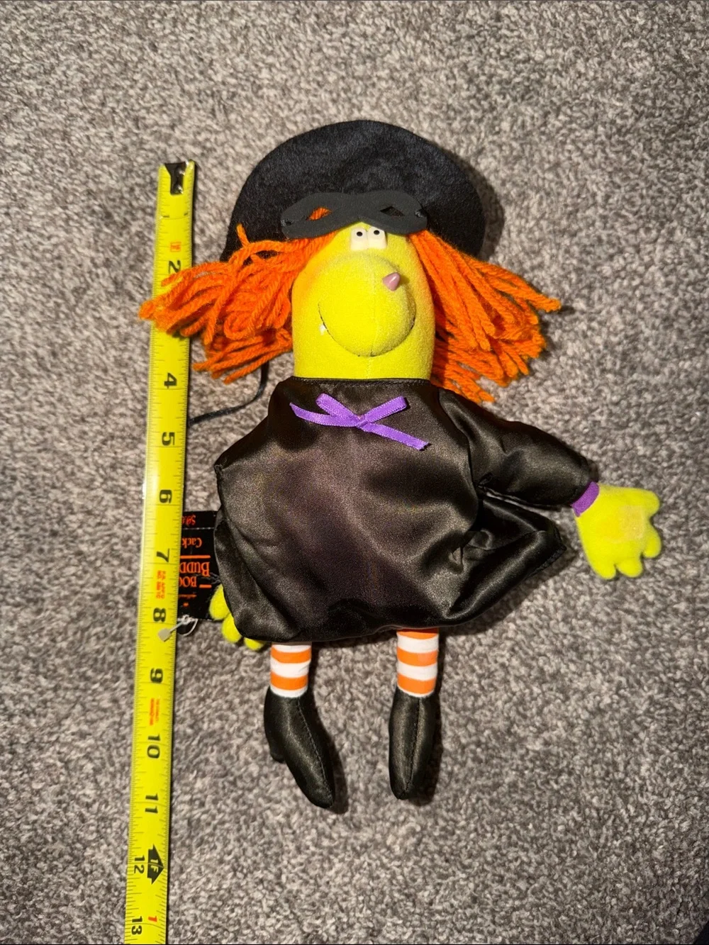 Vintage Hallmark Boo Buddies Cackles Halloween Witch 1986